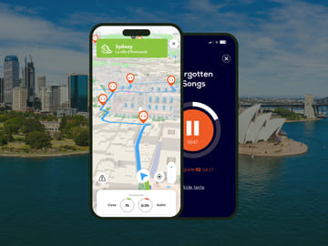 GPS audioguide app: Explore Sydney Bay and its icons (Offline).