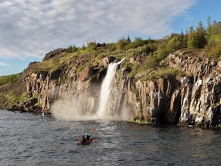 Akureyri Tandem Kayak Tour and Geothermal Waterfall, photo 6