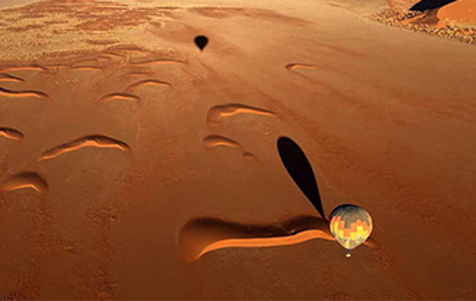 Hot Air Balloon Ride with HD Video