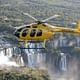 Helicopter flight over Iguazu Falls