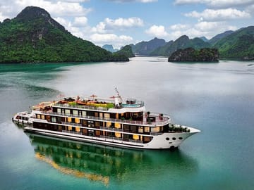 Luxury 5 Star Cruise in Halong Bay & Lan Ha Bay (2 Days Tour)