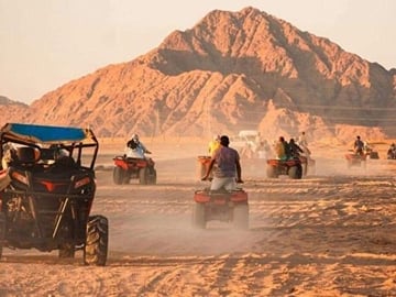 Hurghada Desert Safari – Quad Bike, Camel Ride & BBQ Dinner, Show
