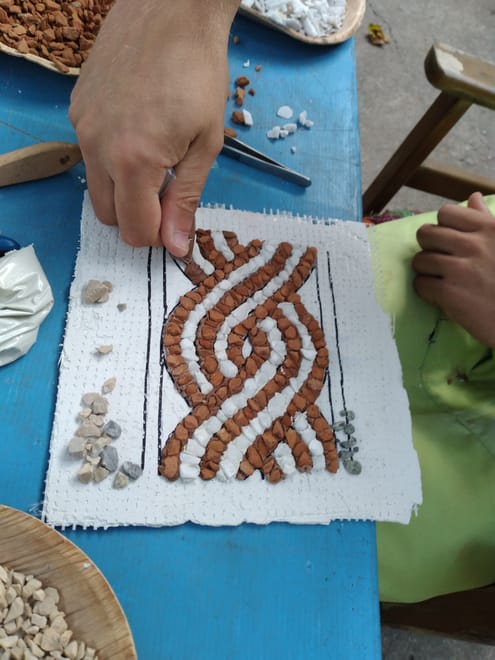 Join us for a captivating 3-hour mosaic workshop and create your own mosaic in Sparta, Greece in the Southern Peloponnese. photo 5