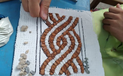Mosaic Workshop Experience in Sparta, Greece