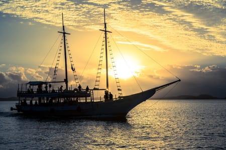 SoleMio Schooner Sunset Cruise on Guaraíras Lagoon, Rio Grande do Norte