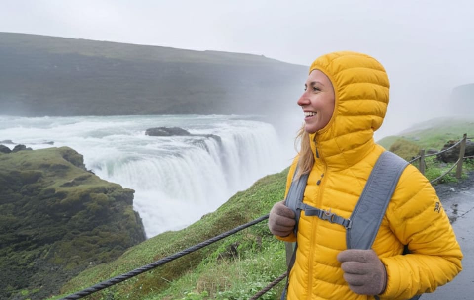 Golden Circle Private Tour with Kerid Crater & Faxi Waterfall