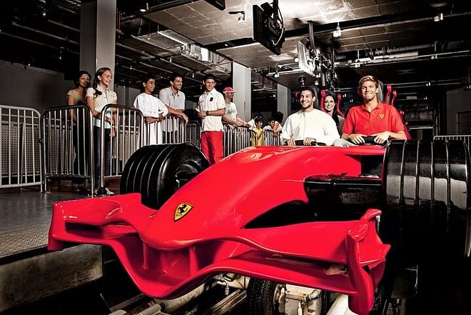 From Dubai package Grand Mosque Tour with Ferrari World Tickets
