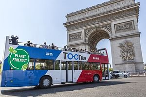 Eiffel Tower Tour and Open Bus Experience with Wine Tasting