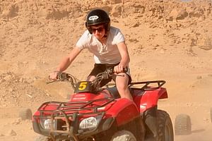 Private 6 Hours ATV Quad Safari with Dinner and Show in Hurghada