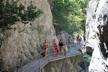 Sapadere Canyon Tour with Lunch and Free Time in Alanya