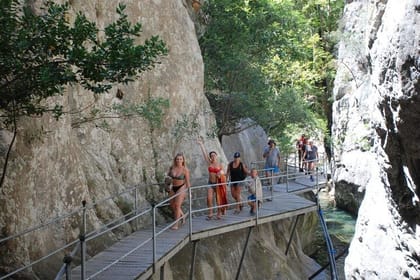 Sapadere Canyon Sightseeing Tour with Lunch from Side