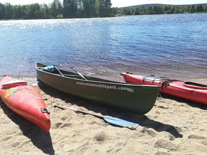 Canoeing Adventure in Rovaniemi Rivers photo 2