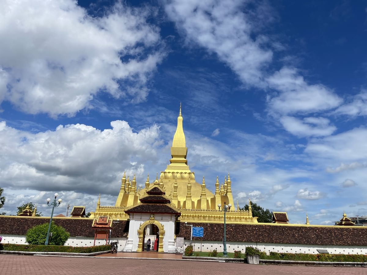 Sunset cruise on Luang Prabang river