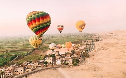 Sunrise Hot Air Balloon Ride Experience in Luxor | Travel To Egypt