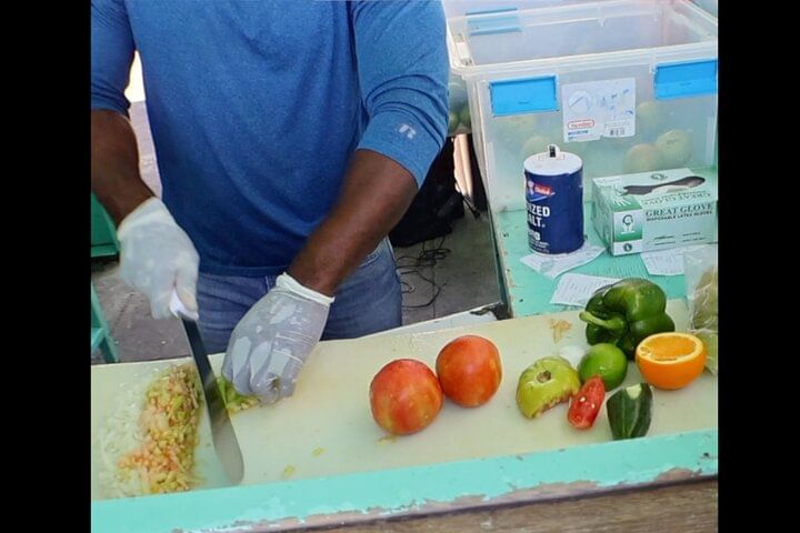 Conch Salad & Kalik Local Beer on the Beach Tour Explore Caves