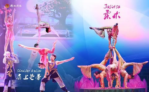 Beijing Acrobatic Show at Chaoyang Theater with Transfers