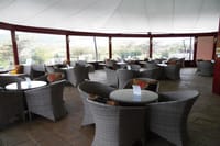 Dinning with a top view