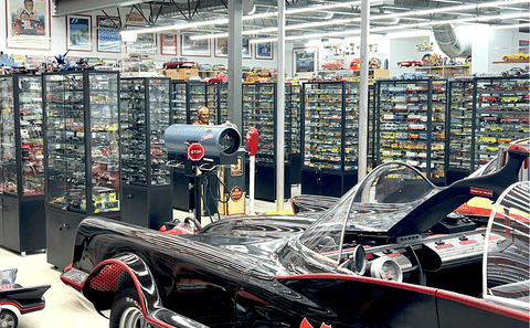 Scale Model Car Tour at Goldvarg Collection in Weston
