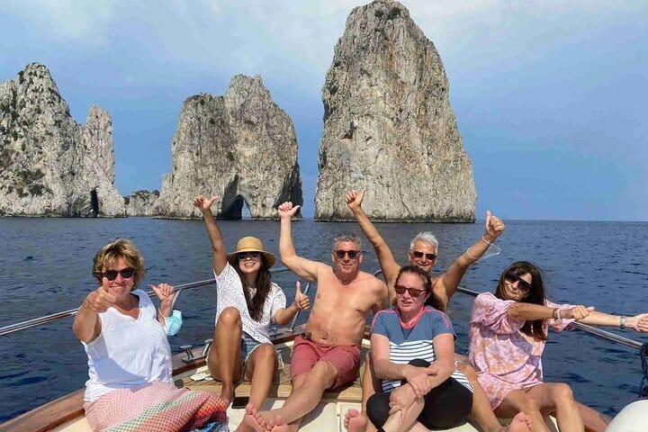 Shared 4 Hours Afternoon Capri Boat Tour: Blue Grotto & Swim  2