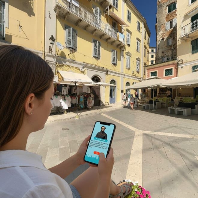 Self-Guided Secrets of Corfu Exploration Game