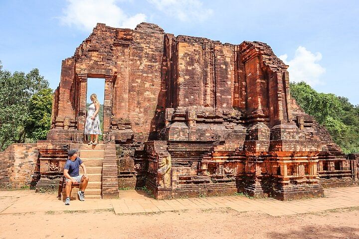 My Son Sanctuary Tour with Scenic Boat Ride from Hoi An