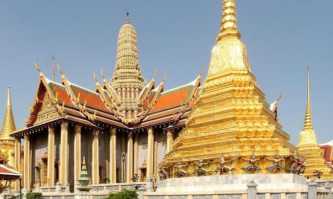 Wat Phra Kaew courtyard