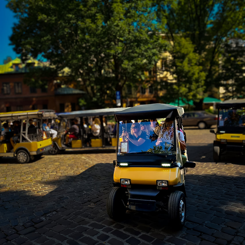 Krakow: Kazimierz Quarter and former Jewish Ghetto Sightseeing by Electric Golf Cart 10