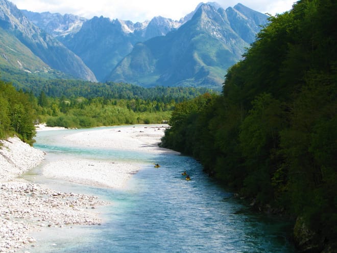 Kayak course on Soča river photo 2