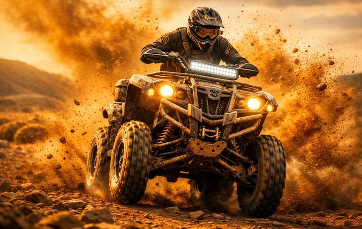 Marrakech: Agafay Desert Quad Biking, Camel Ride & Dinner Show