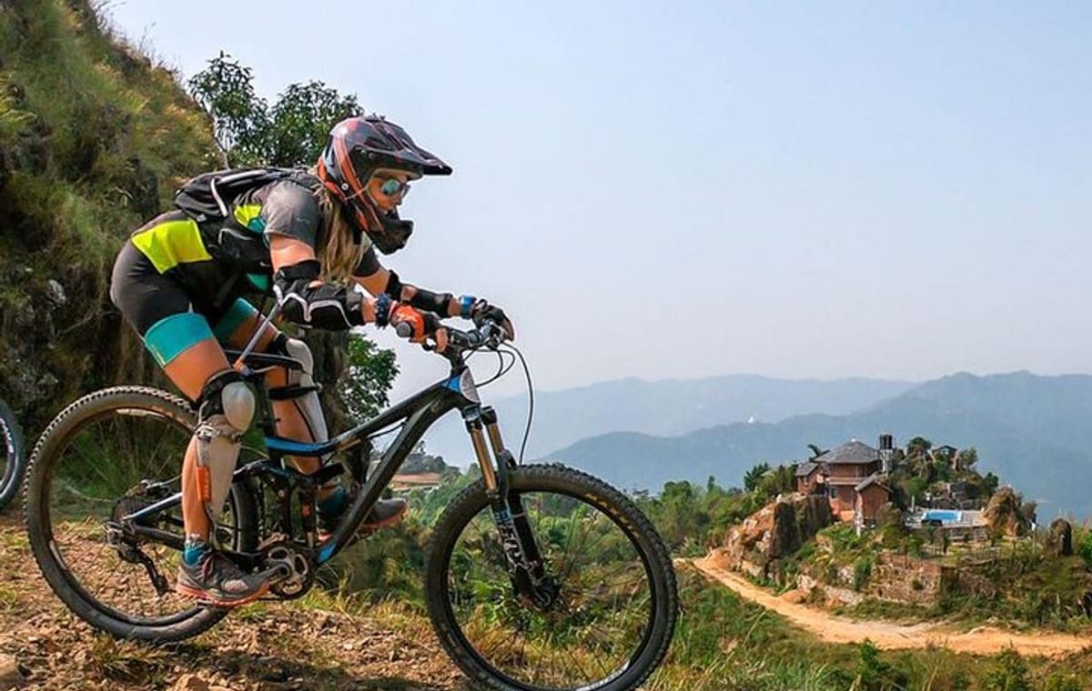Mountain Biking Day Trip to Surrounding Hill near Kathmandu