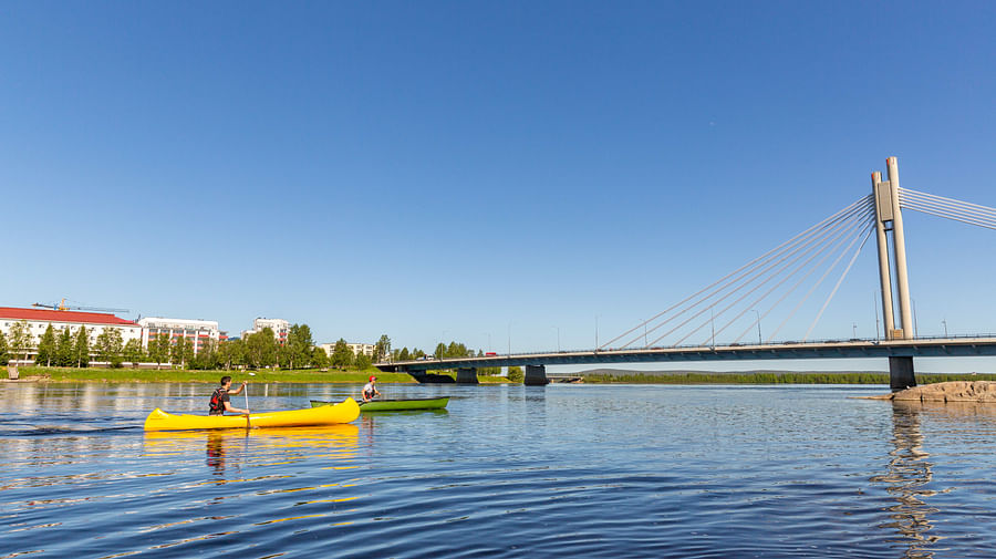 Cultural Canoe Trip around Rovaniemi