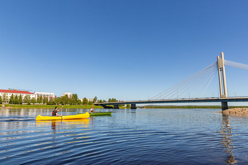 Cultural Canoe Trip around Rovaniemi
