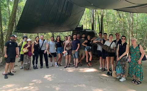 Private Half Day Cu Chi Tunnels Tour for Small Group