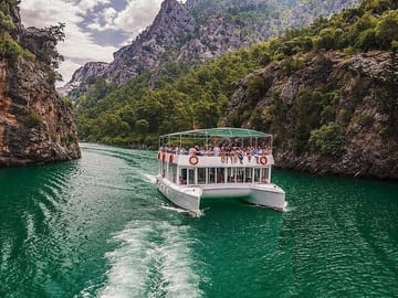 Green Canyon Boat Tour with Hotel Pickup from Antalya