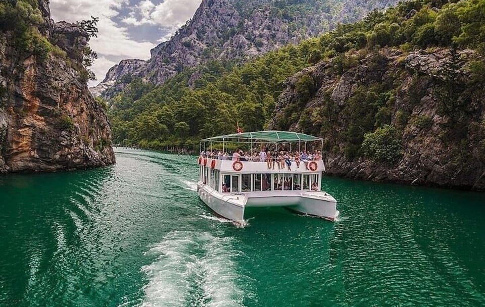 Green Canyon Boat Tour with Hotel Pickup from Antalya