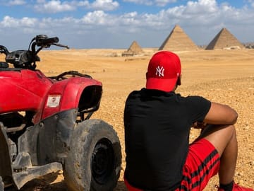 Private Quad Bike Adventure and Tour of Saqqara in Cairo