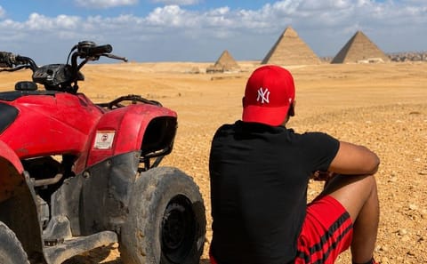 Private Quad Bike Adventure and Tour of Saqqara in Cairo