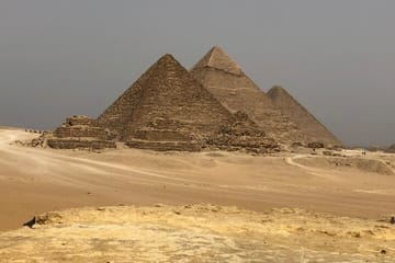 Private Tour of Giza Pyramids with ATV, Camel Ride, and Lunch