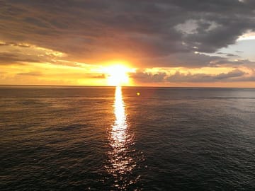 Sunset view from Rick's Cafe on the Cliffs, Negril!