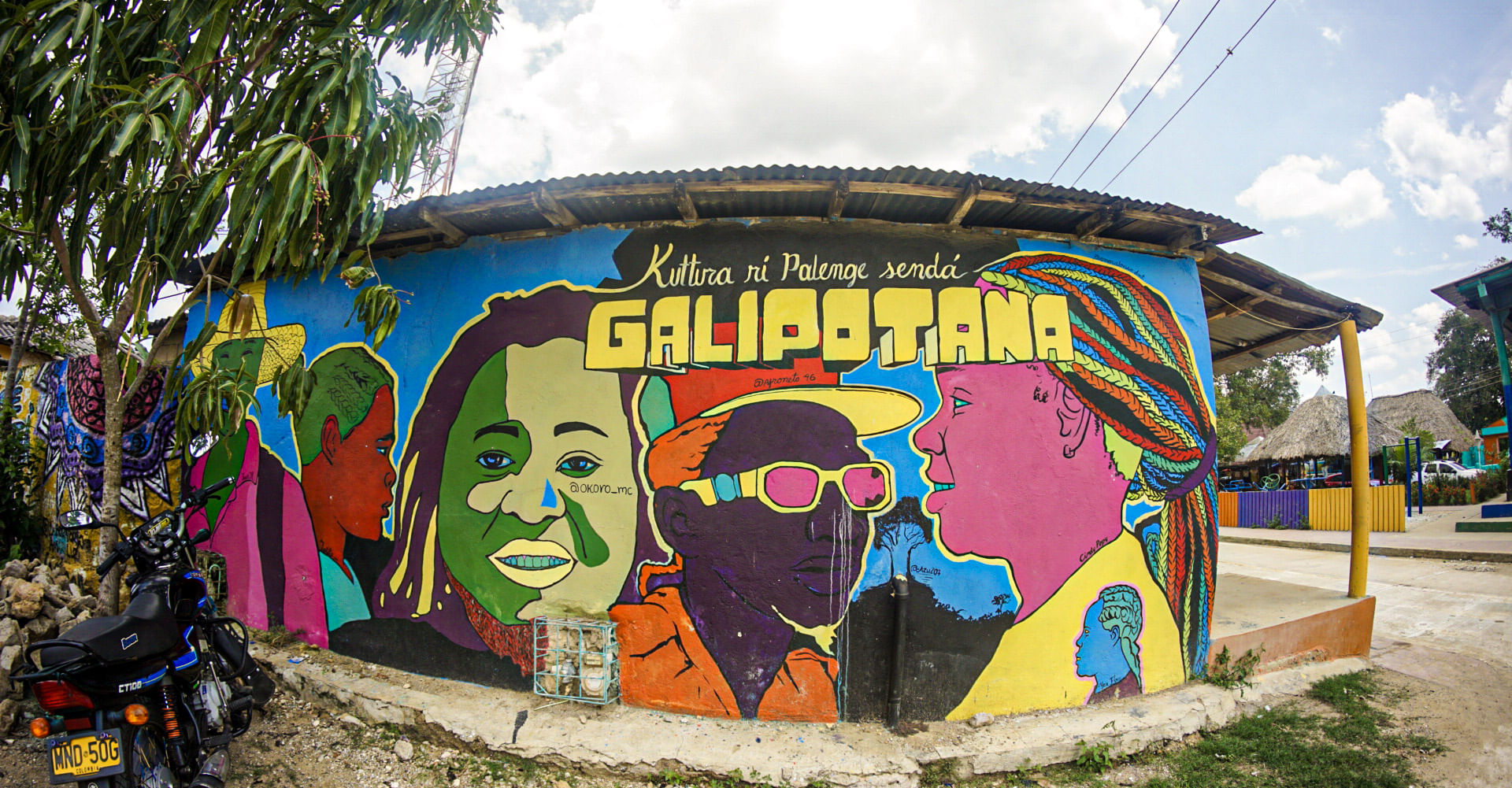 Murales San Basilio de Palenque