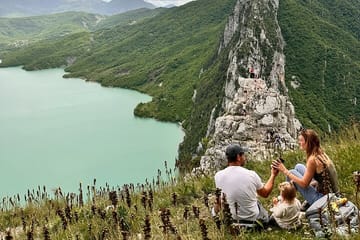 Hike Gamti Mountain with Views of Bovilla Lake from Tirana