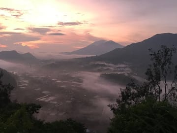 View of sunrise at 5.40 am