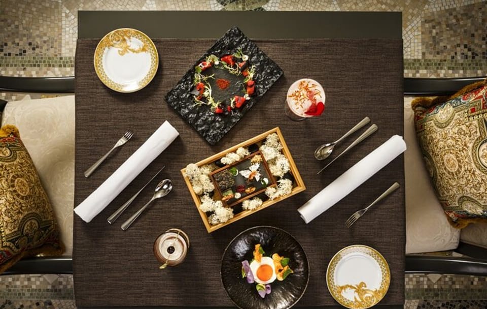 Enigma-Taste of Persia at Versace Dubai