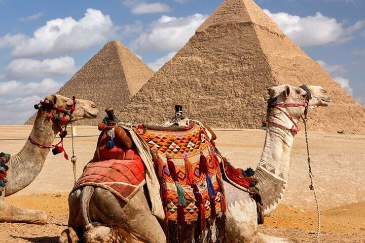 Guided to Pyramids & Cairo Museum from Sharm El-Sheikh by Bus