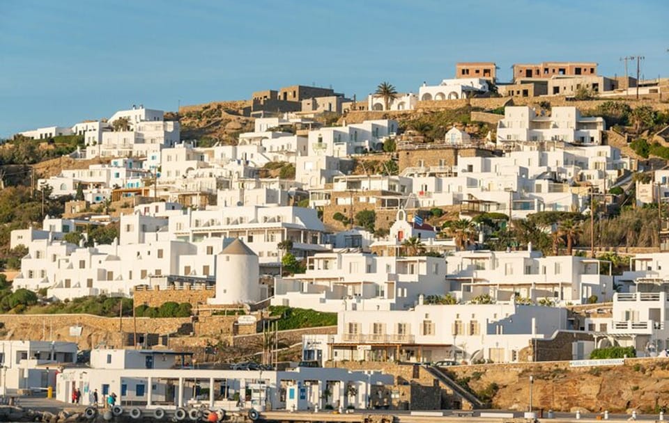 Sunset Walking Tour of Mykonos Town Highlights