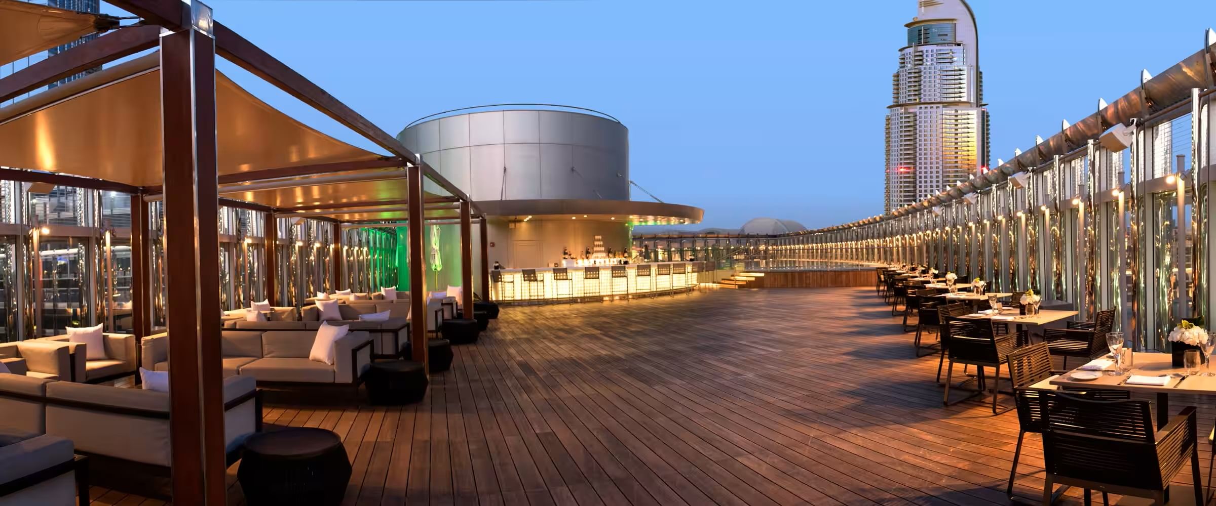 The Burj Club Rooftop and At the Top Burj Khalifa Tickets