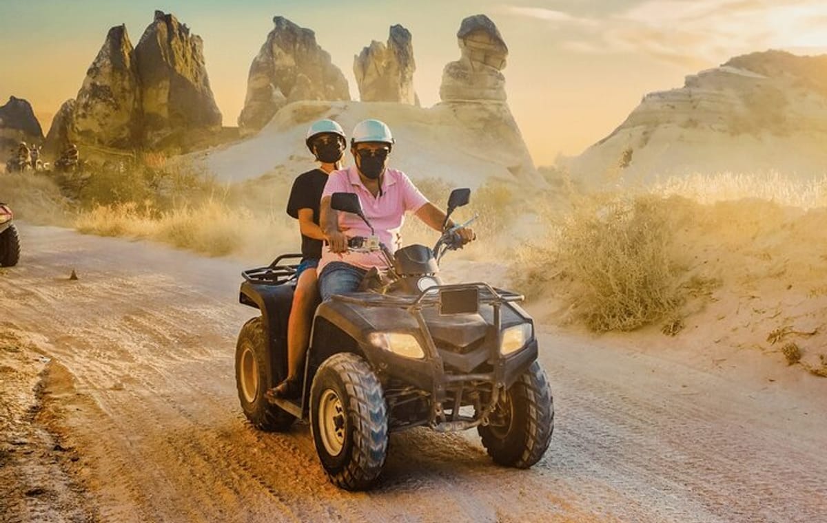 ATV Safari Experience in Cappadocia with roundtrip hotel transfer