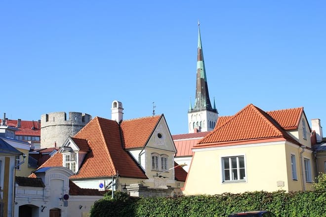 roofs of old Tallinn
