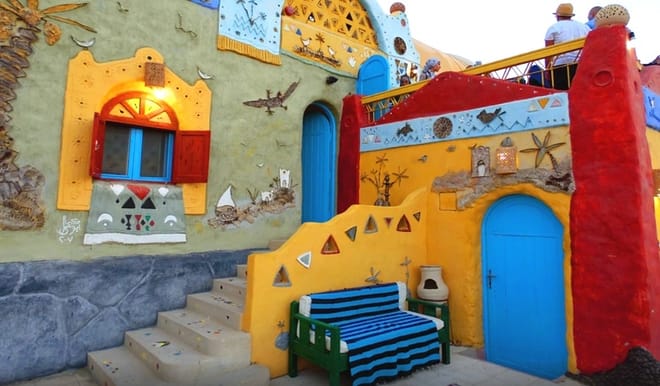 Tour to Nubian village in Aswan by motor boat, Deluxe Tours Egypt, Deluxe Travel Egypt