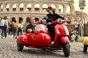 Vespa Sidecar Tour in Rome